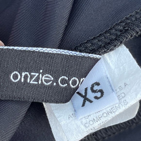 Onzie High Rise Biker Short - Black - Picture 8 of 10